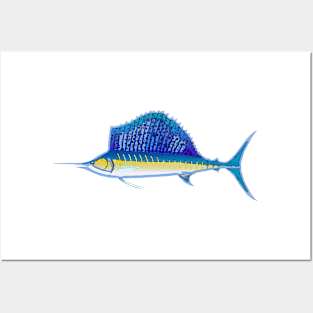 Sailfish Design Posters and Art